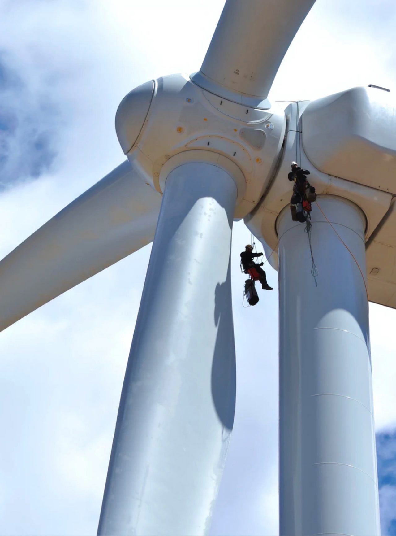 Wind turbine producing clean energy