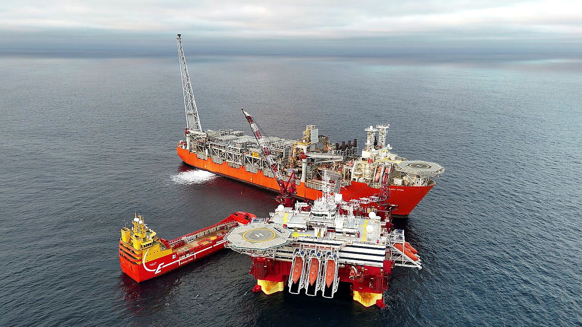 Skarv FPSO in the Norwegian Sea